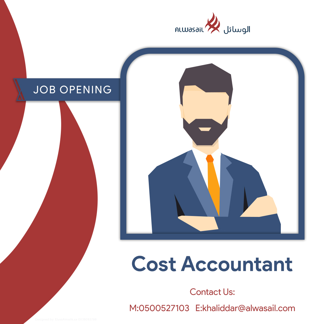 Cost Accountant Alwasail Industrial Company